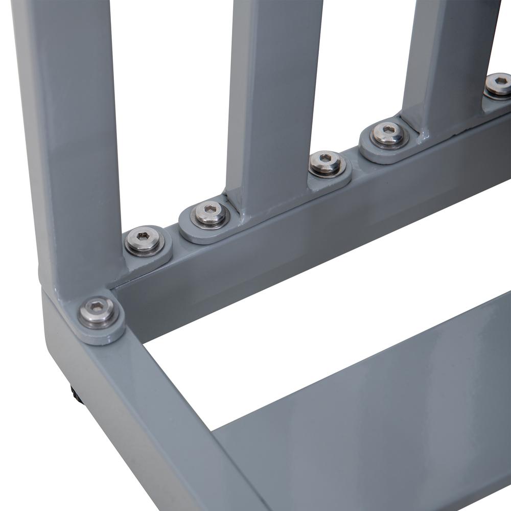 Pickford Towel Rack and Hamper (Navy). Picture 7