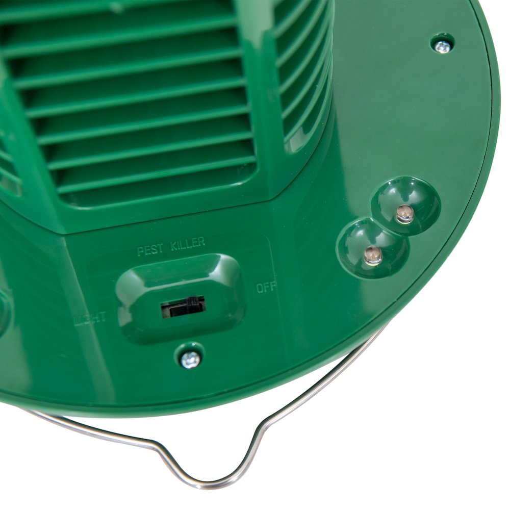 Solar Powered Bug Zapper (2 in 1) Electronic Outdoor Mosquito Repellent. Picture 4