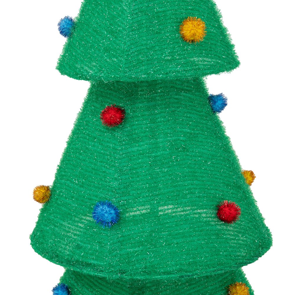 Sunjoy 77" LED Lighted Christmas Holiday Tree Outdoor Yard Decoration. Picture 3