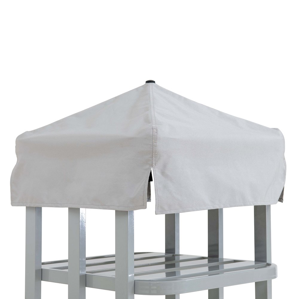 Sunjoy Pickford Pool Towel Valet Tower grey. Picture 3