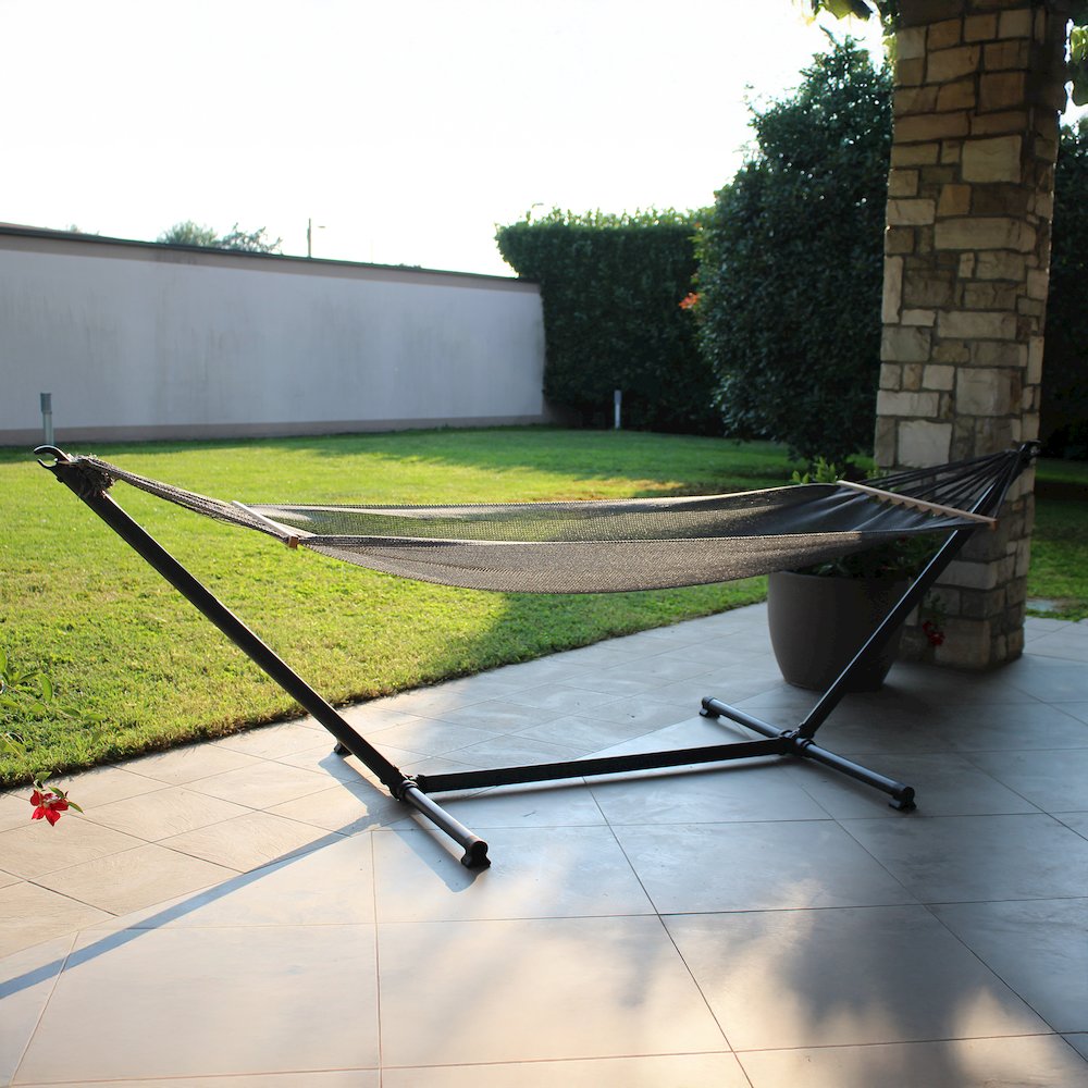Nizza Hammock Complete with Polypropylene Net. Picture 3