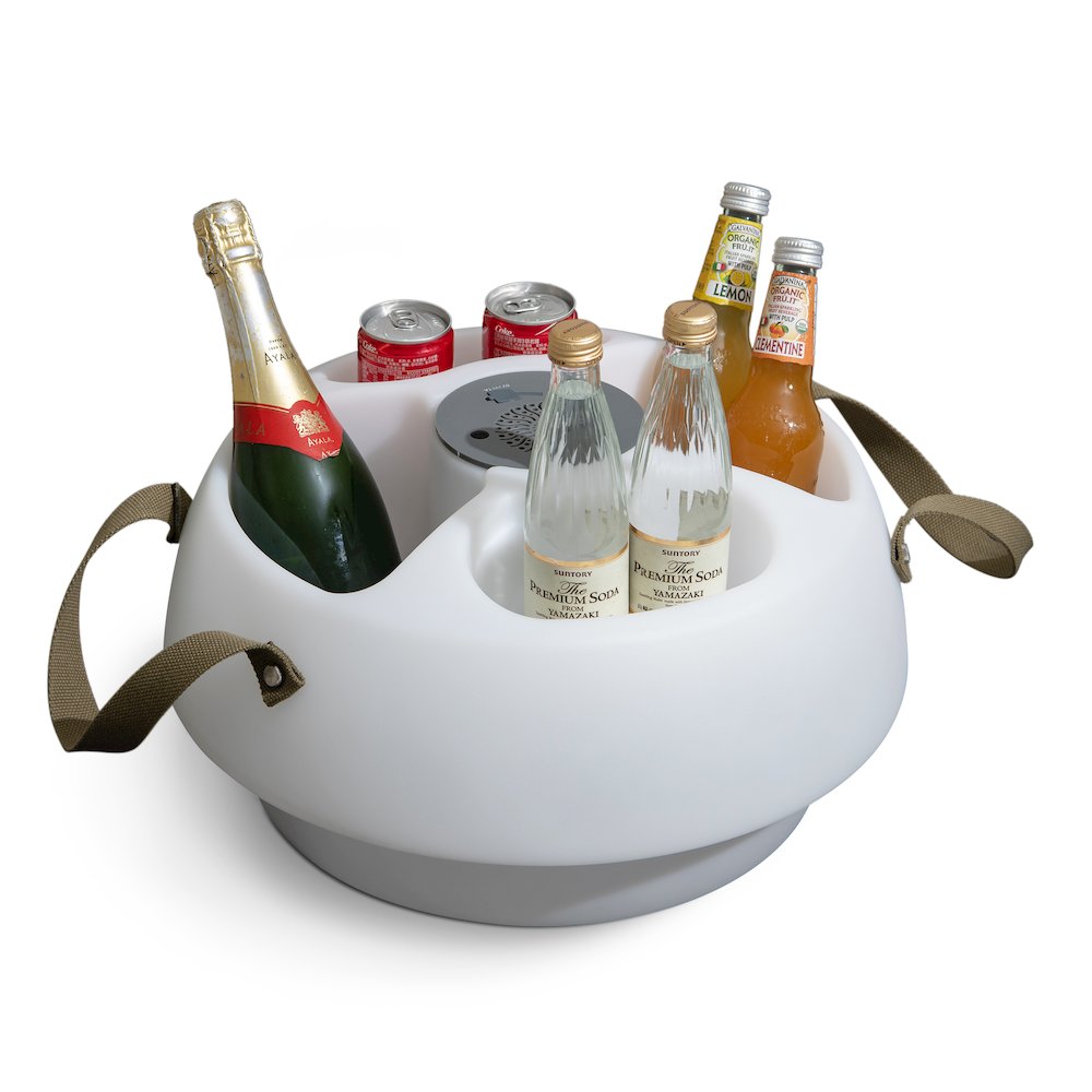 Sunjoy Pool Floating Bluetooth Speakers, Floating Beverage Tub. Picture 8