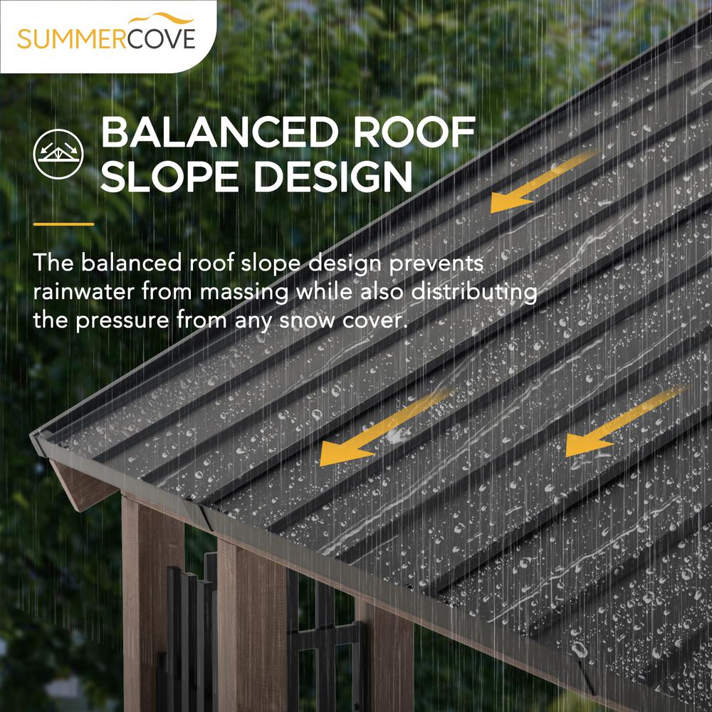 Sunjoy Portsmouth 11 x 13 ft Hardtop Gazebo. Picture 3
