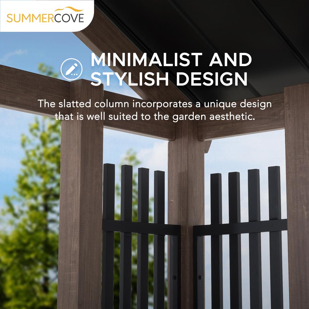 Sunjoy Portsmouth 11 x 13 ft Hardtop Gazebo. Picture 4