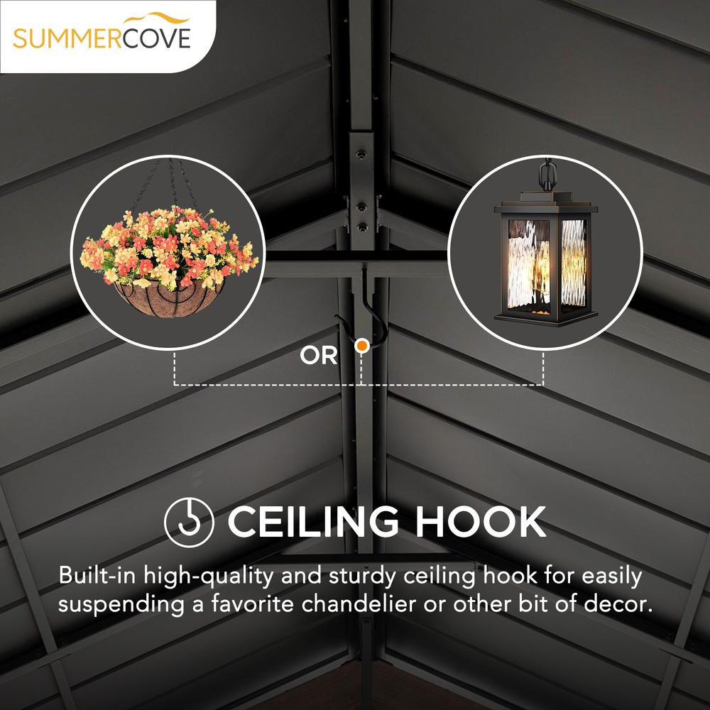 Sunjoy Portsmouth 11 x 13 ft Hardtop Gazebo. Picture 5