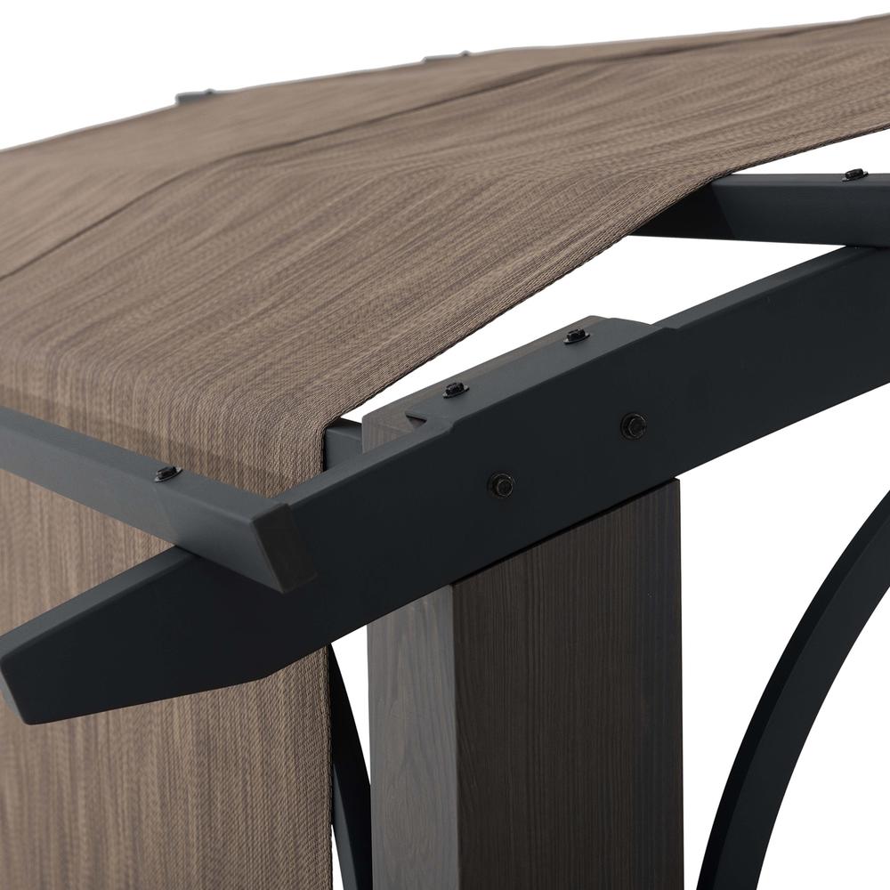 10 ft. x 12 ft. Dylon arched roof Pergola. Picture 4