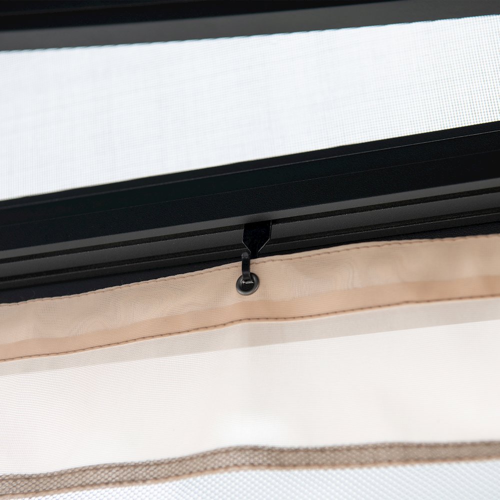 Sunjoy 12ft. x 14ft. Metal Roof;  Aluminum & Metal Frame. Picture 8