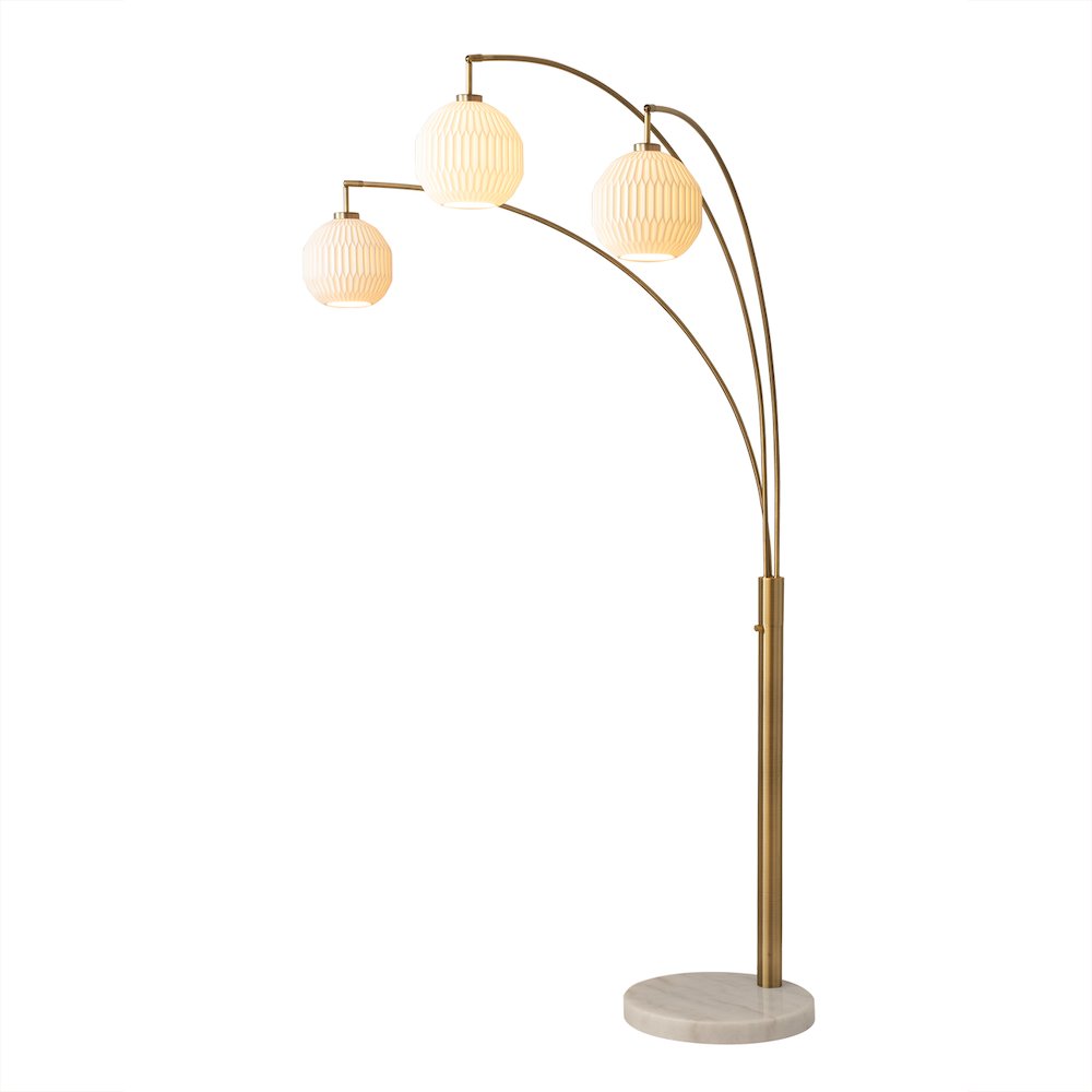 Moraga 3 Light Arc Floor Lamp. Picture 2