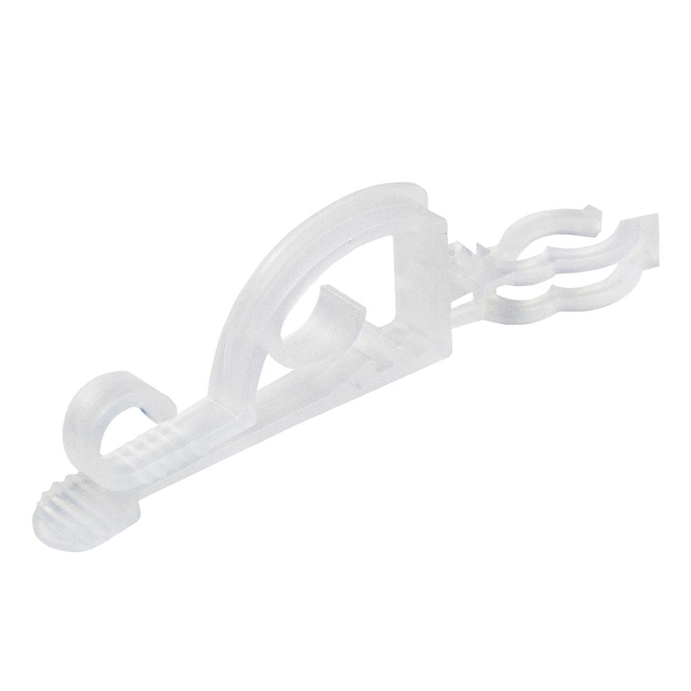 Set of 150 Clear Max Pro Anywhere Christmas Light Clips. Picture 1