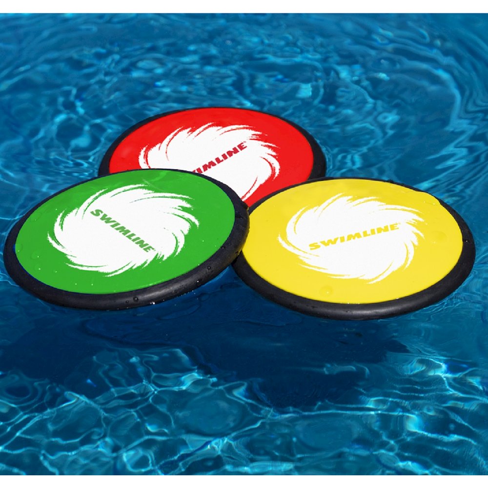 Disc Skippers Swimming Pool Game - 10" - Set of 3. Picture 2