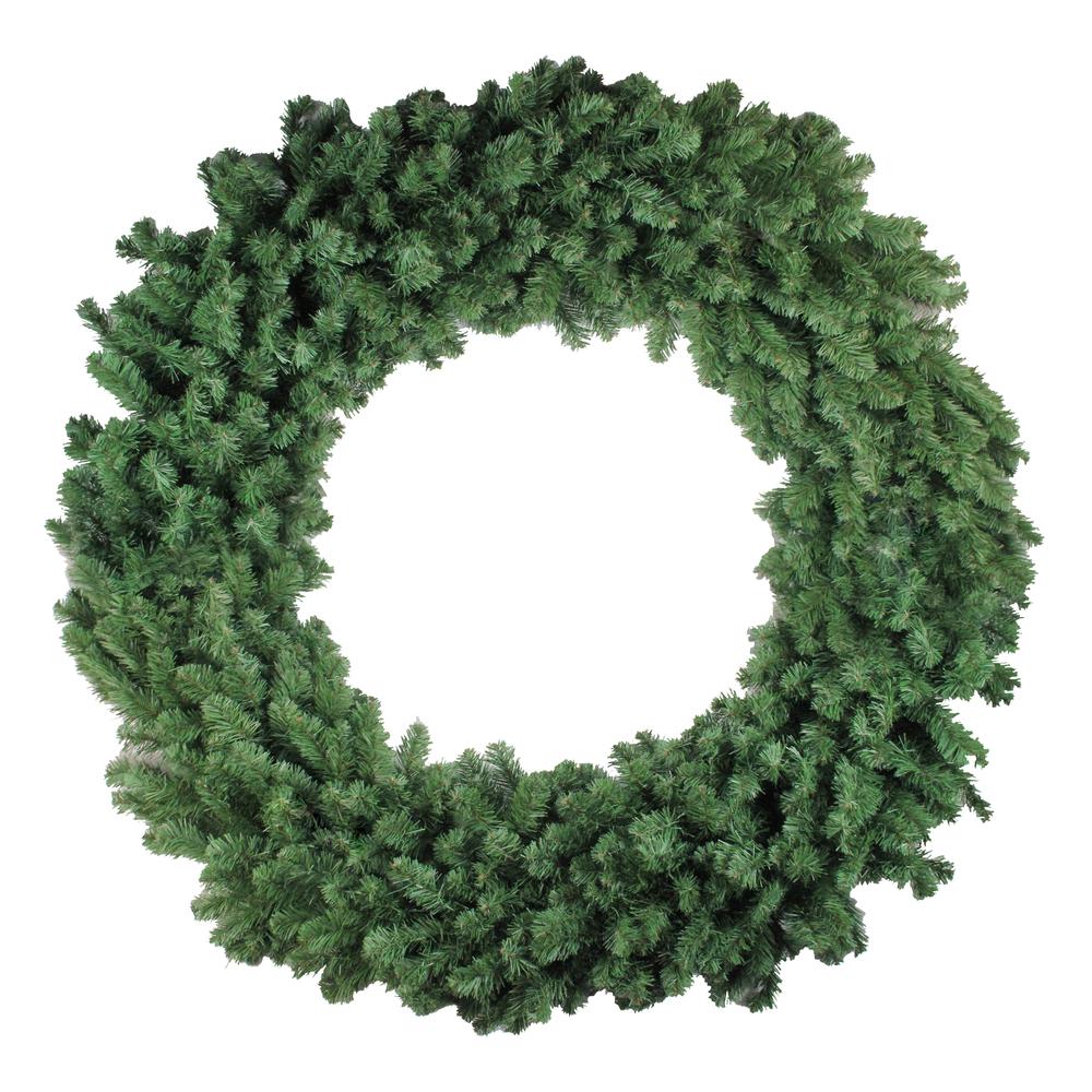 Colorado Spruce Artificial Christmas Wreath - 60-Inch  Unlit. Picture 1