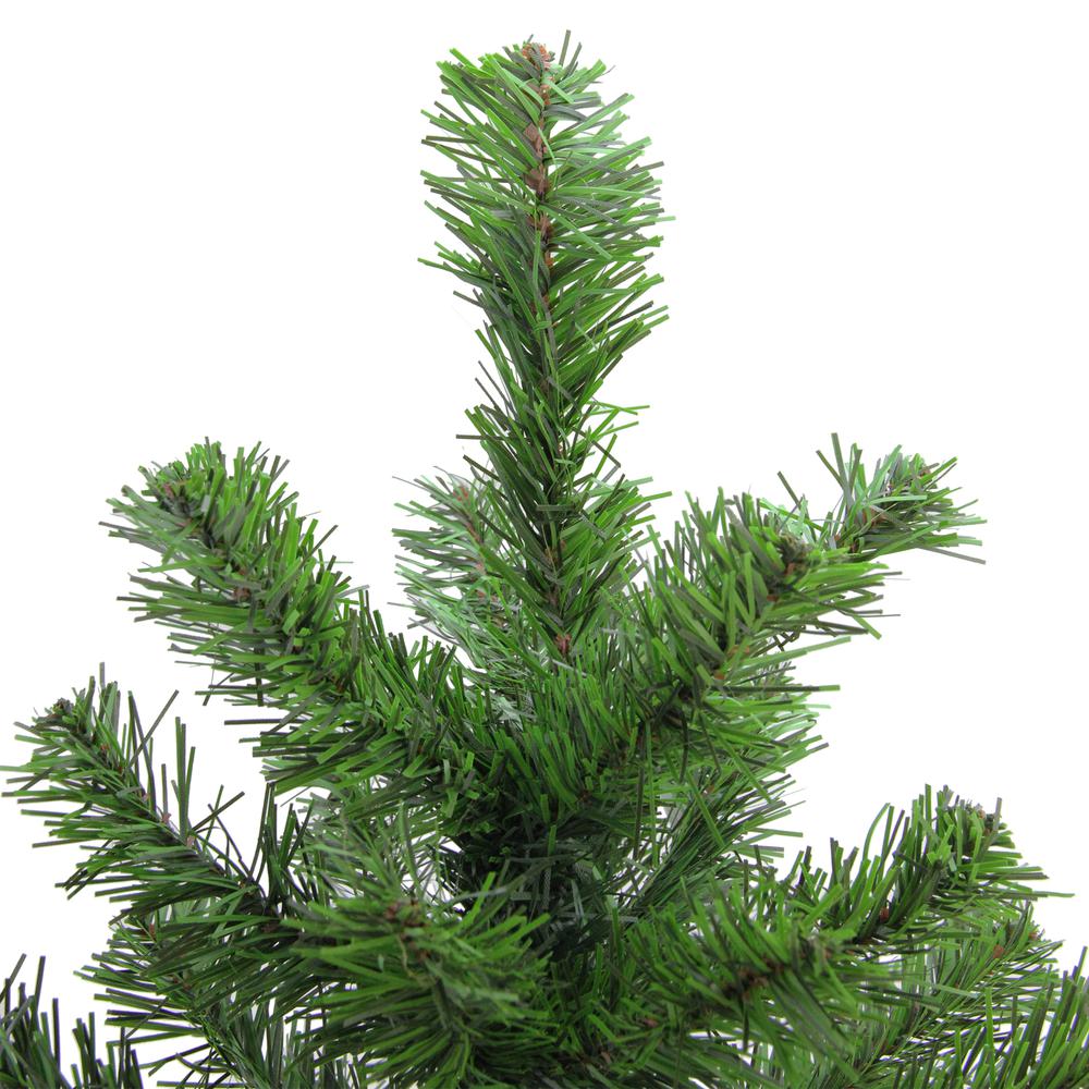 28" Balsam Pine Medium Artificial Christmas Tree in Burlap Base - Unlit. Picture 2