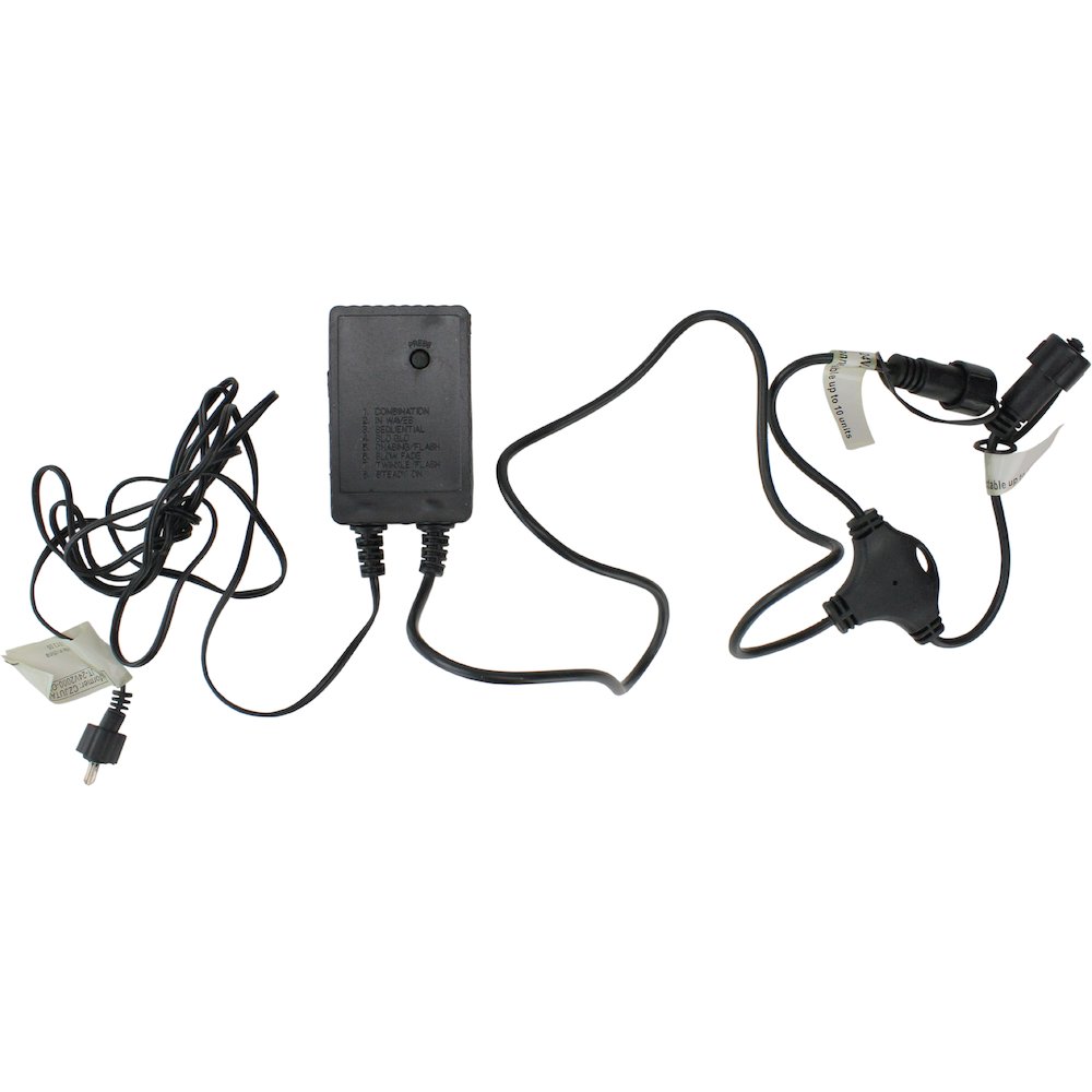 24V - Transformer  Controller and 4 Sets of Christmas Lights - Cool White. Picture 3