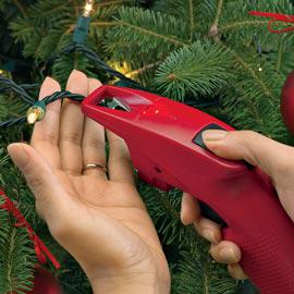 11" Battery Operated Red Light Keeper Pro for Christmas Lights. Picture 4