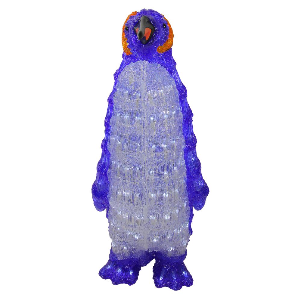 24.5" Lighted Commercial Grade Acrylic Penguin Christmas Display Decoration. Picture 2