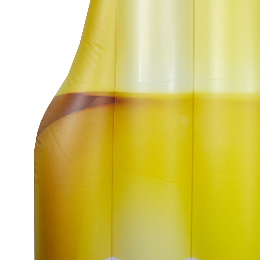 86" Corona Yellow and Blue Inflatable Beer Bottle Pool Float. Picture 5
