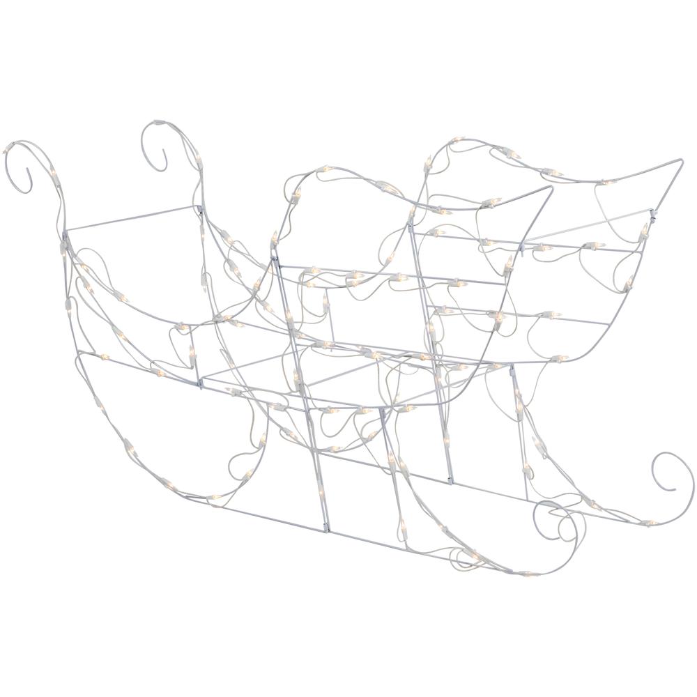 48" Lighted Sleigh Outdoor Christmas Decoration. Picture 2
