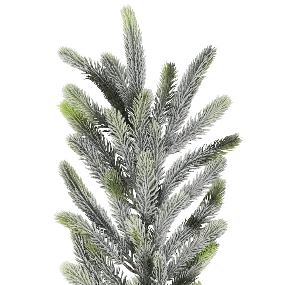 Frosted Pine Artificial Christmas Garland - 6' - Unlit. Picture 4