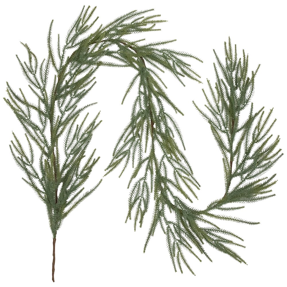 Norfolk Pine Artificial Christmas Garland - 7' - Unlit. Picture 2