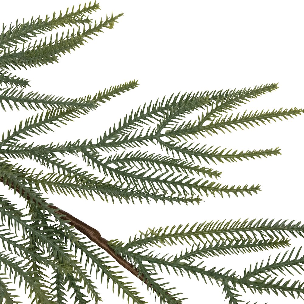 Norfolk Pine Artificial Christmas Garland - 7' - Unlit. Picture 6