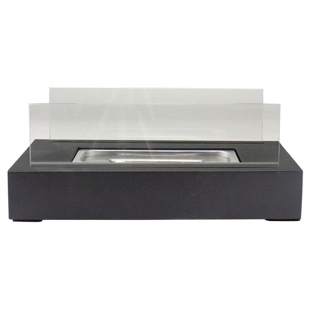 13.75" Bio Ethanol Ventless Portable Tabletop Fireplace with Flame Guard. Picture 4