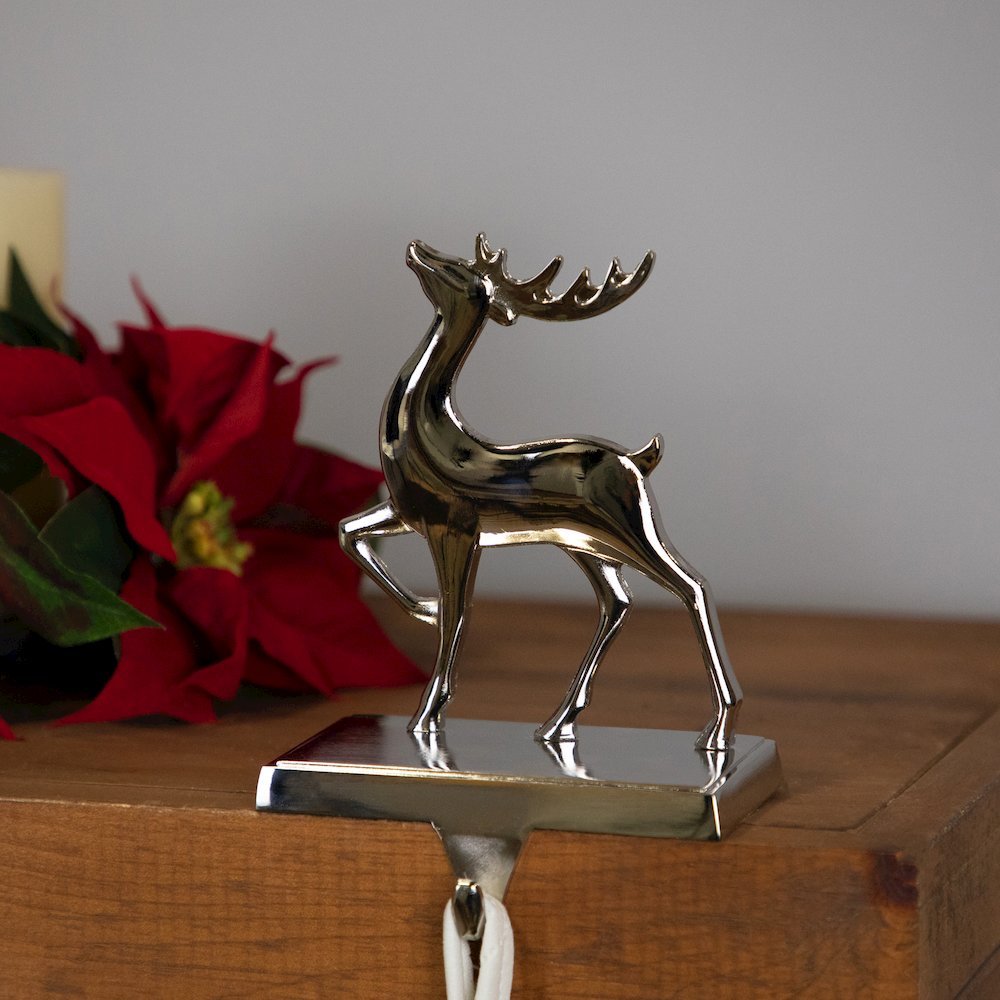 Reindeer Christmas Stocking Holder - 6". Picture 2