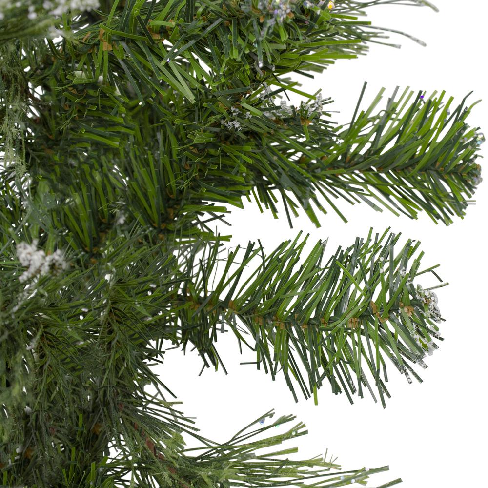 Snow Mountain Pine Artificial Christmas Wreath - 24 Inch  Unlit. Picture 2