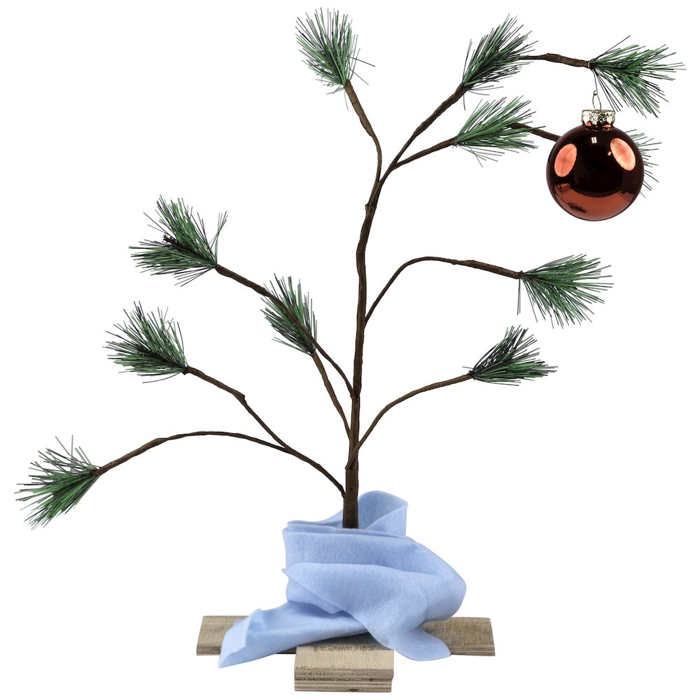 24" Peanuts The Original Charlie Brown Christmas Tree - Unlit. Picture 2
