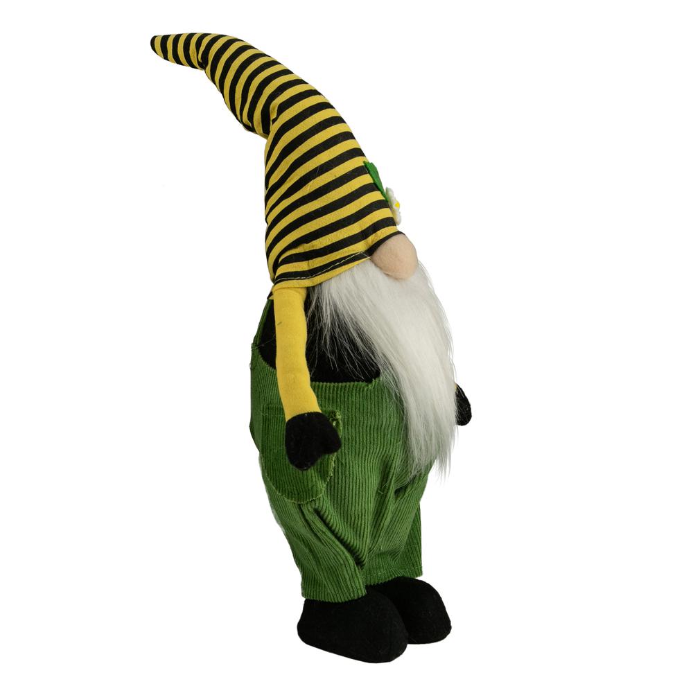 19.75" Boy Bumblebee Hat with Daisy Springtime Gnome. Picture 4