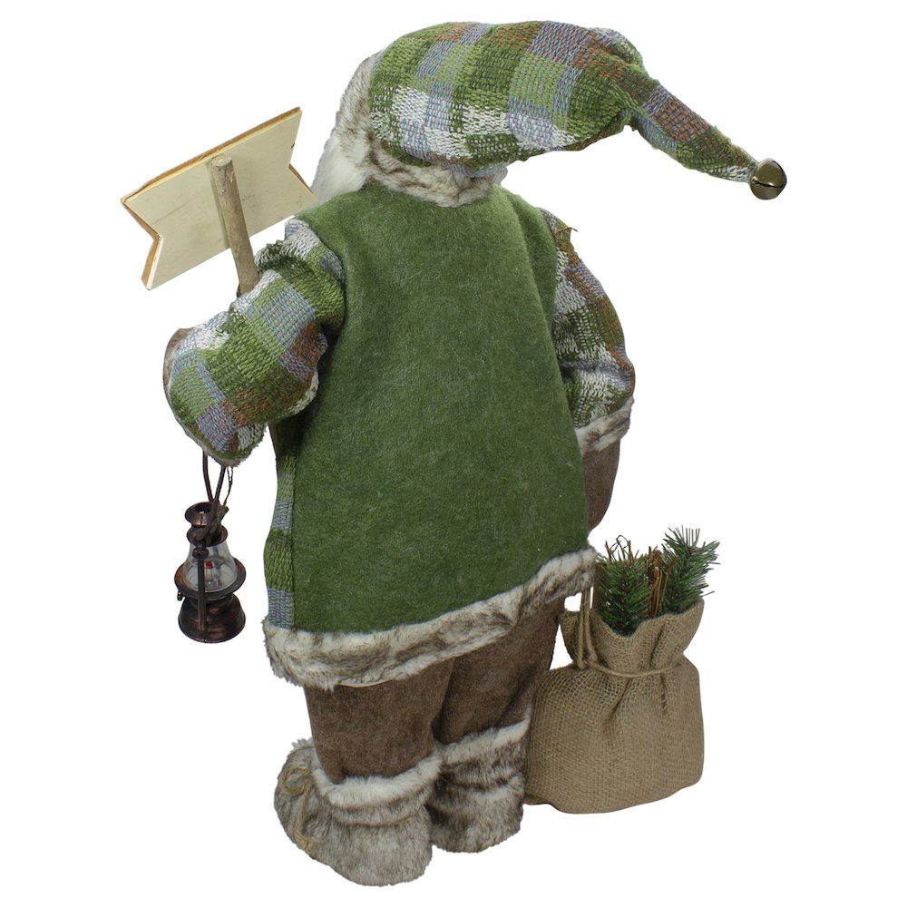 Standing Welcome Santa Christmas Figure - 24". Picture 5