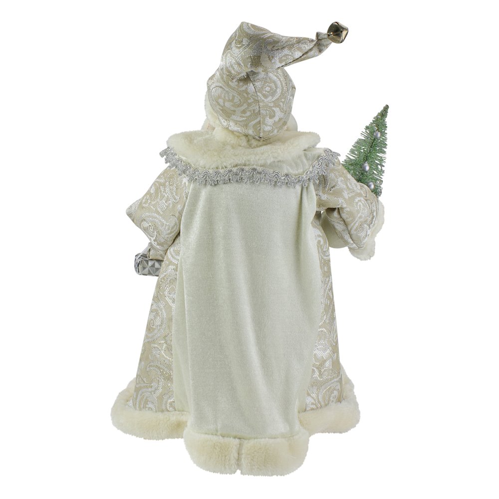 Santa Claus with Tree and Presents Christmas Figure - 12". Picture 5