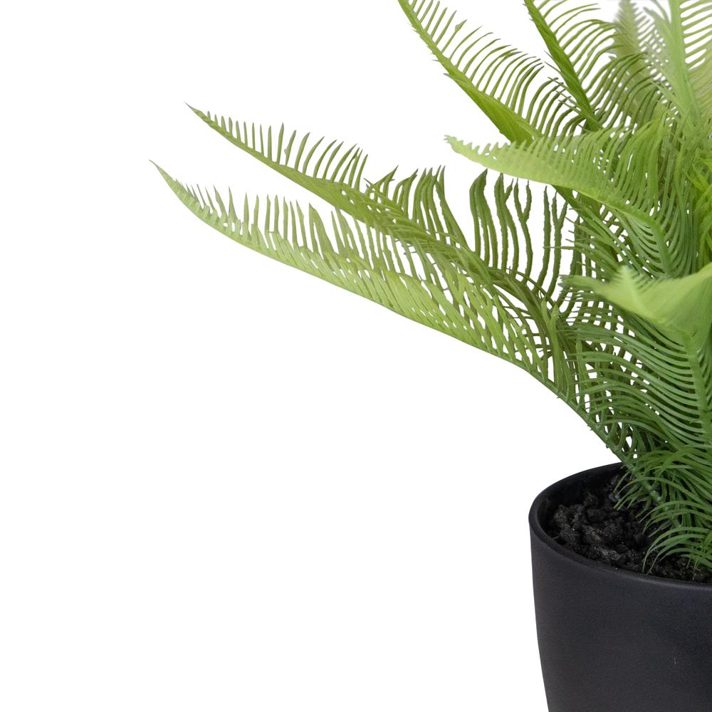 12" Potted Green Artificial Pinus Plant. Picture 4