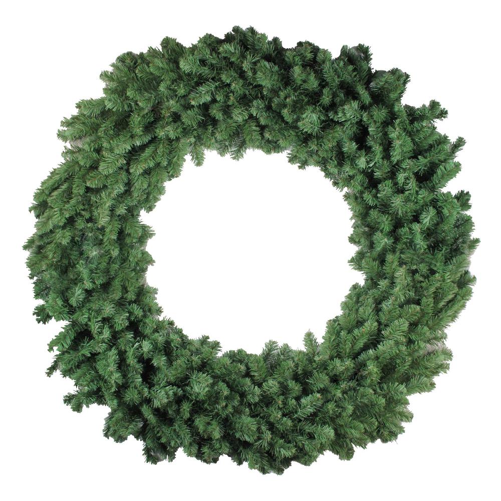 Colorado Spruce Artificial Christmas Wreath - 60-Inch  Unlit. Picture 3