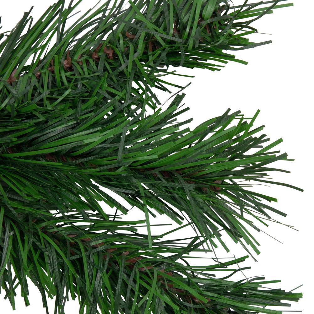 Lush Mixed Pine Artificial Christmas Wreath  24-Inch  Unlit. Picture 3