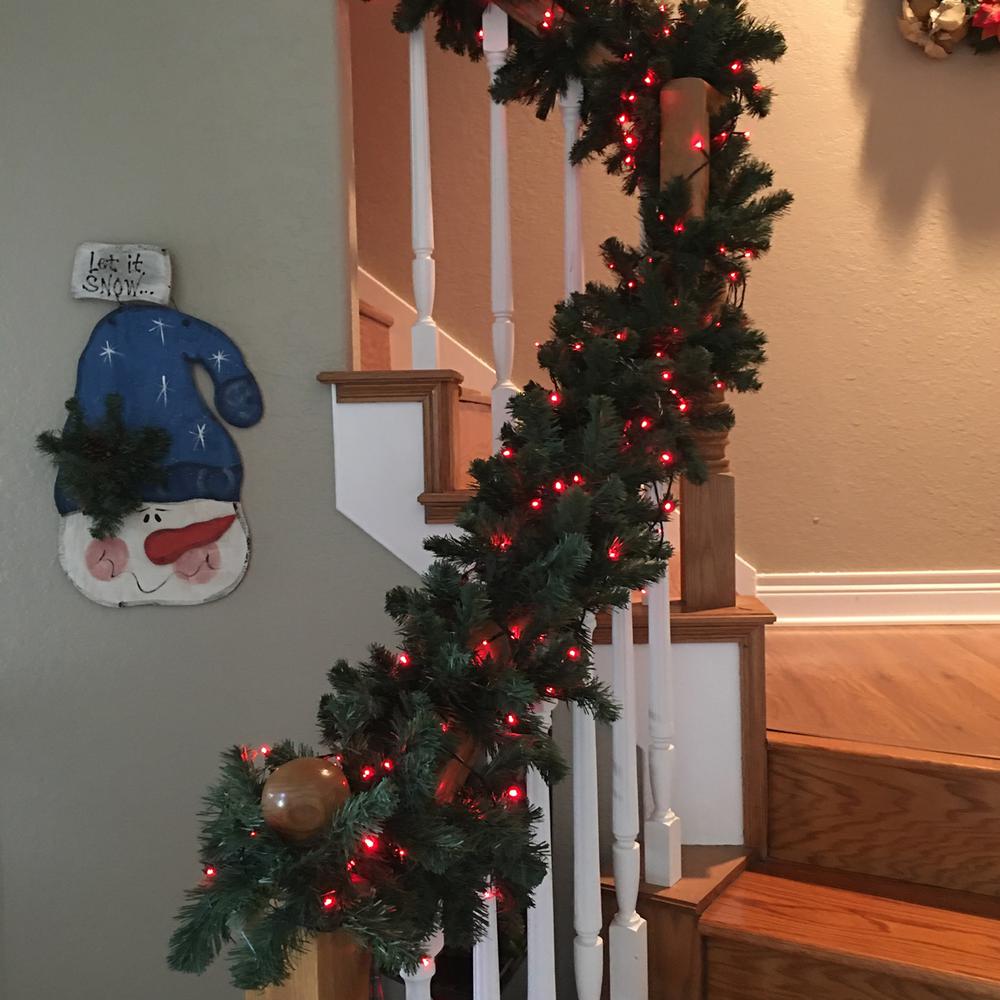 9' x 10" Colorado Spruce Artificial Christmas Garland  Unlit. Picture 7