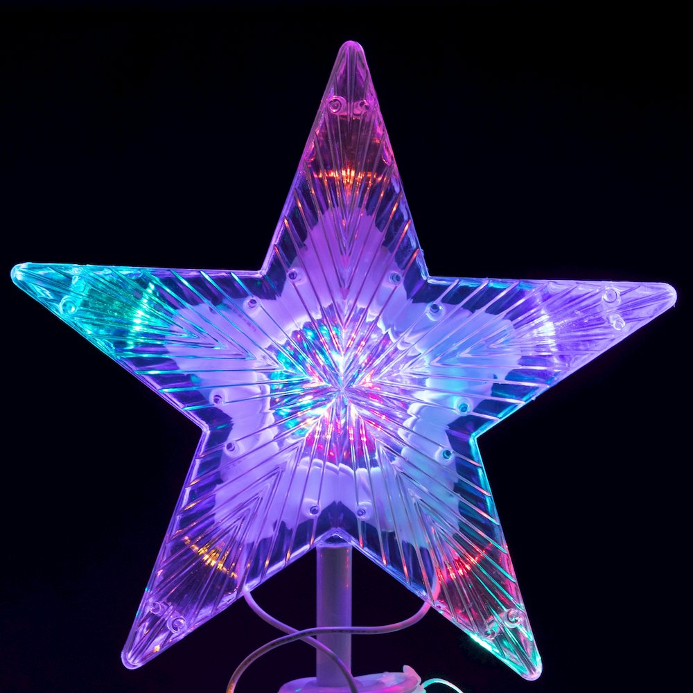 Set of 3 LED Lighted Multi-Color Outdoor Spiral Christmas Cone Trees 3'  4'  and 6'. Picture 7