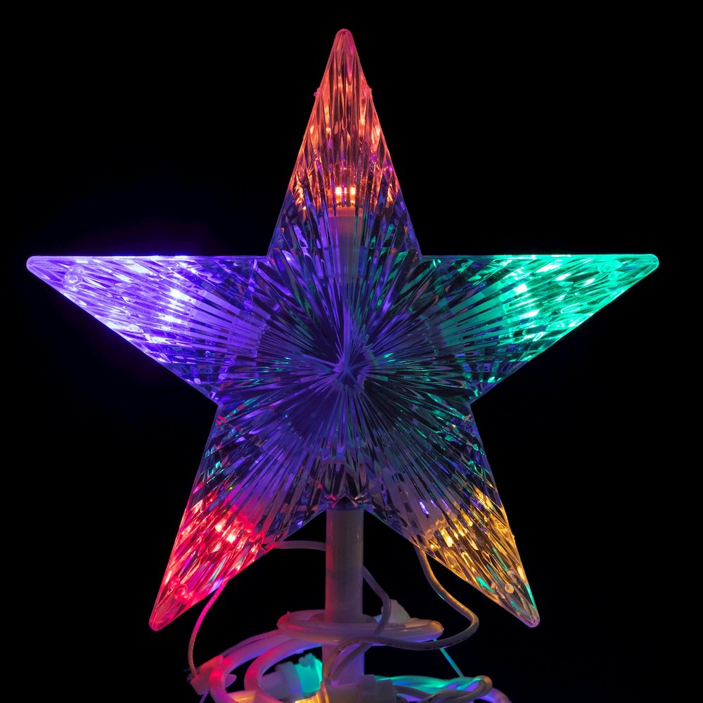 Set of 3 LED Lighted Multi-Color Outdoor Spiral Christmas Cone Trees 3'  4'  and 6'. Picture 8
