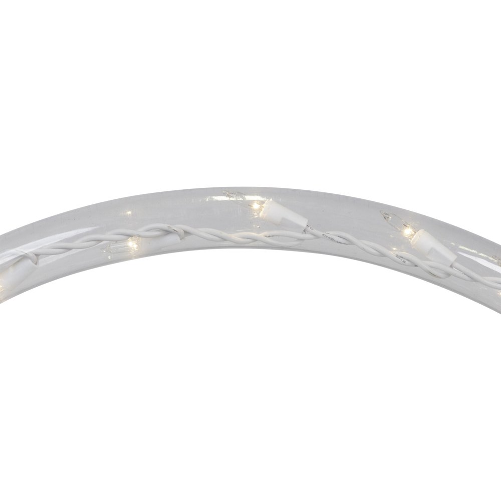 Pack of 3 Clear Lighted Christmas Arch Pathway Markers 20". Picture 6