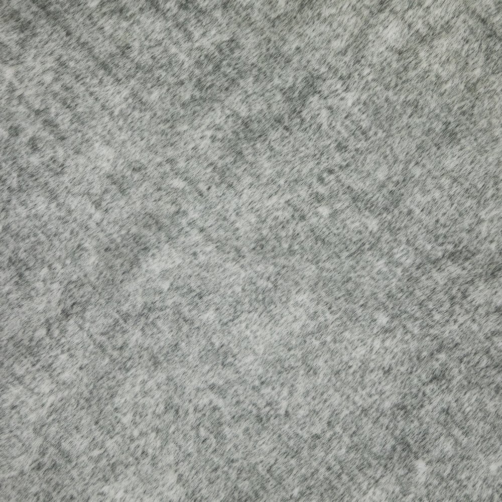 Silver Fox Faux Fur Christmas Tree Skirt - 48". Picture 6