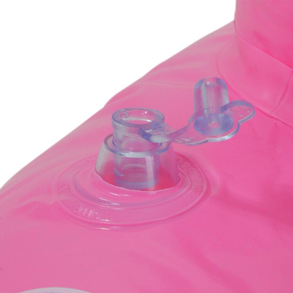 42.5" Inflatable Pink Flamingo Children's Swimming Pool. Picture 3