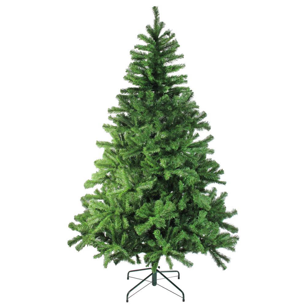 8' Full Colorado Spruce 2 Tone Artificial Christmas Tree  Unlit. Picture 1