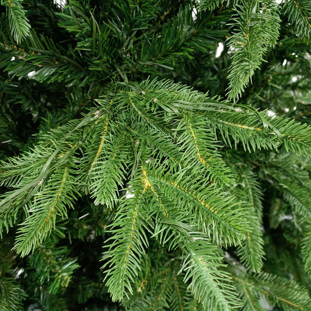 7.5' Pre-Lit Birch River Fir Artificial Christmas Tree  Candlelight Clear Lights. Picture 3