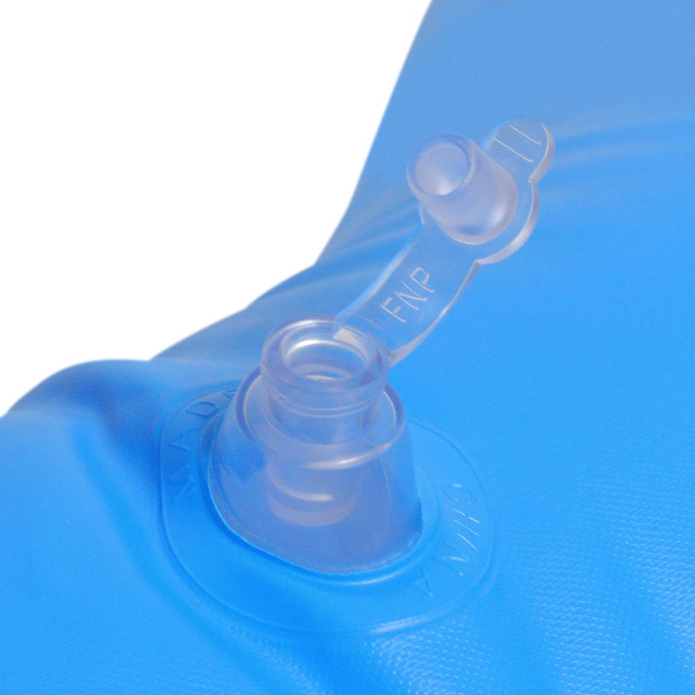 61" Inflatable Blue Ride-On Dolphin Children's Swimming Pool Float. Picture 3