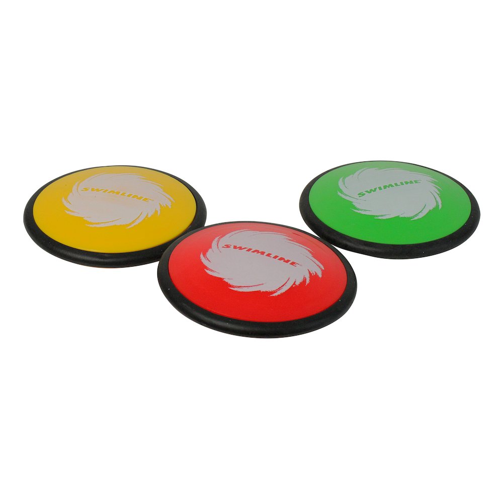 Disc Skippers Swimming Pool Game - 10" - Set of 3. Picture 1
