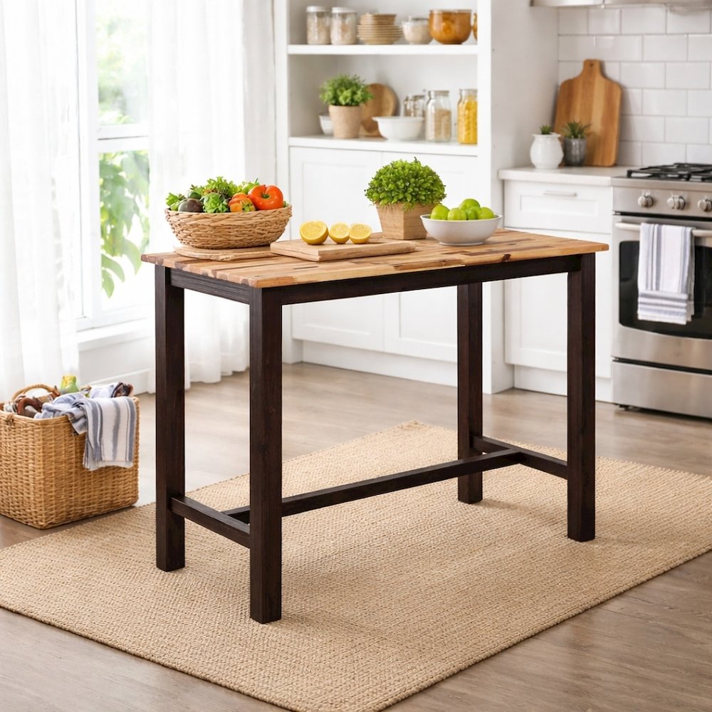 Sonoma Pub Table - Blended Espresso Finish. Picture 2