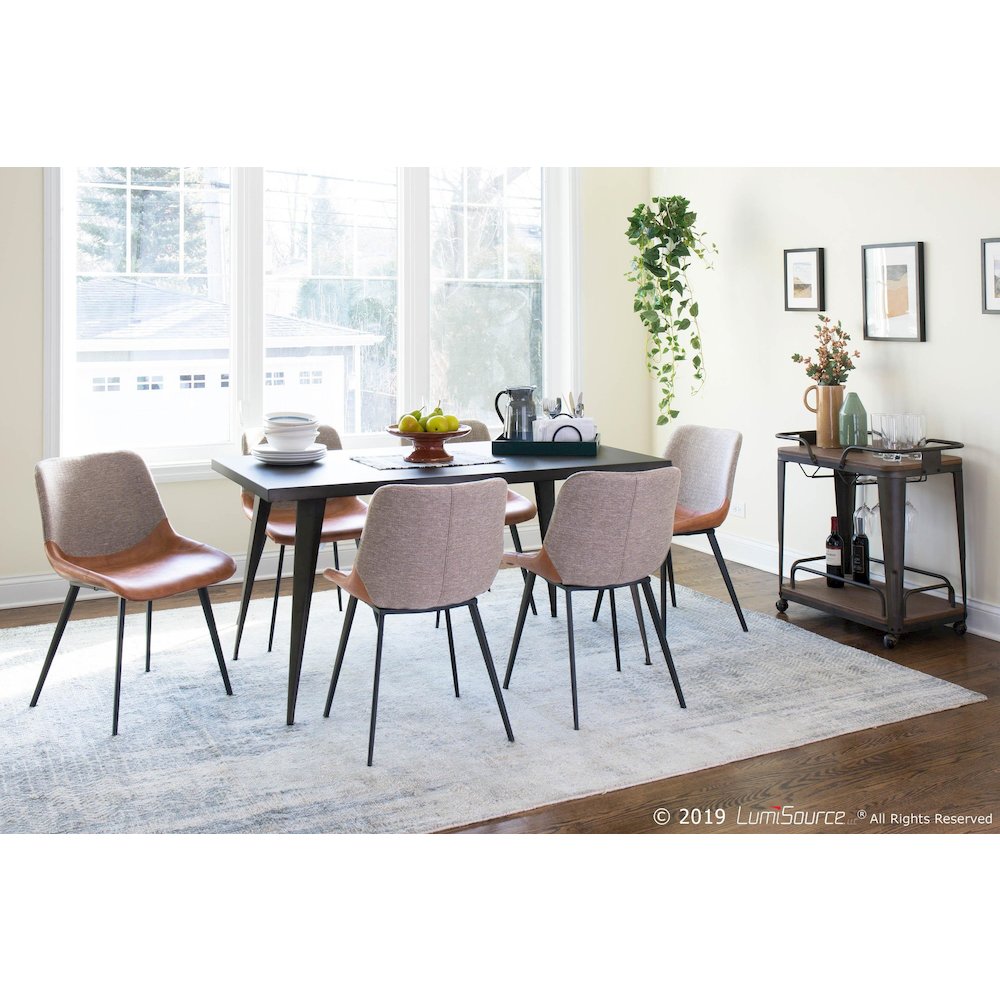 Outlaw Two-Tone Chair  - Set of 2. Picture 10