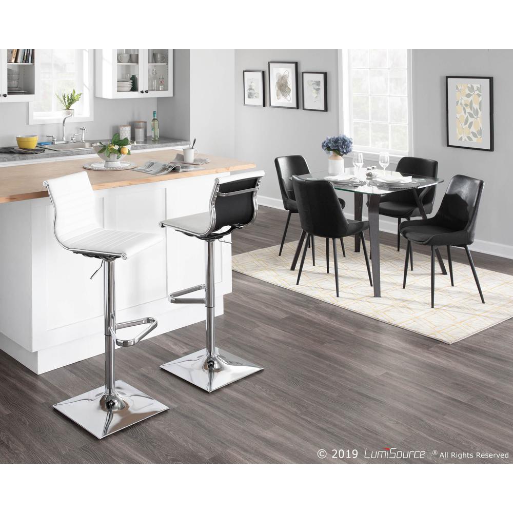 White Masters Barstool. Picture 9