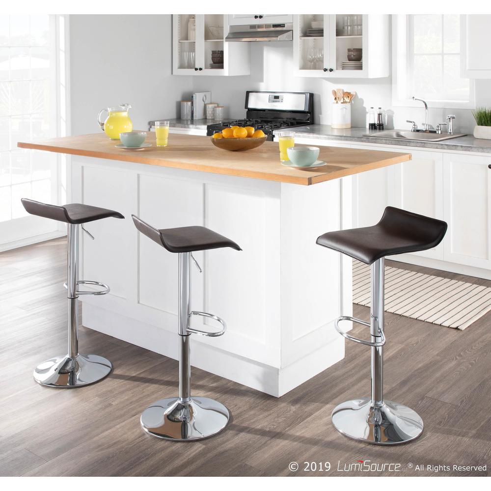 Brown Ale Barstool - Set of 2. Picture 11