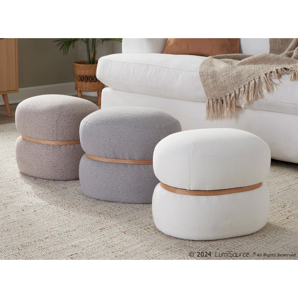 Cinch Pouf Ottoman. Picture 6