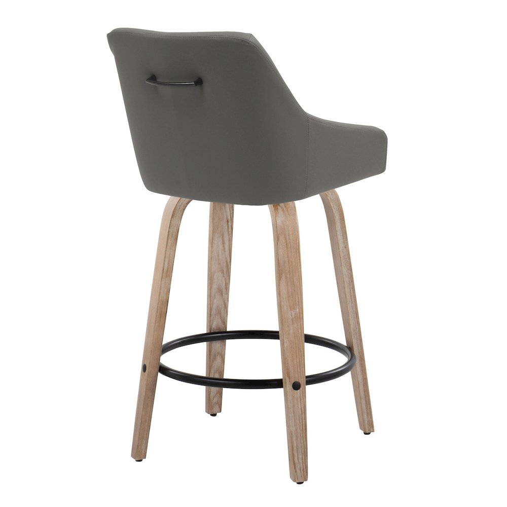 Hannah 26" Fixed-Height Counter Stool - Set of  2. Picture 7